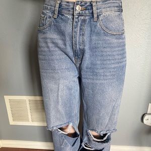 Pretty little thing baggy jeans, wide leg